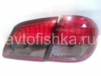 Nissan Maxima QX III (00-03) фонари задние светодиодные красно-тонированные, комплект 2 шт.