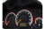Ford Focus MK1 светодиодные шкалы (циферблаты) на панель приборов - дизайн 1